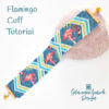 Flamingo Peyote Cuff Instructions