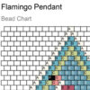 Flamingo Pendant Flamingo Pendant Beading Kit Tutorial