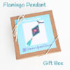 Flamingo Pendant Gift Box600 Flamingo Pendant Bead Kit Box
