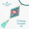 Flamingo Pendant Kit on angle600 Flamingo Diamond Shape Pendant Kit