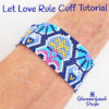 Let Love Rule Cuff Tutorial on wrist600 Let Love Rule Cuff Tutorial