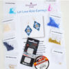 Let Love Rule Earrings Kit Supplies300 Fleur De Lis Beadwork Earrings Supplies