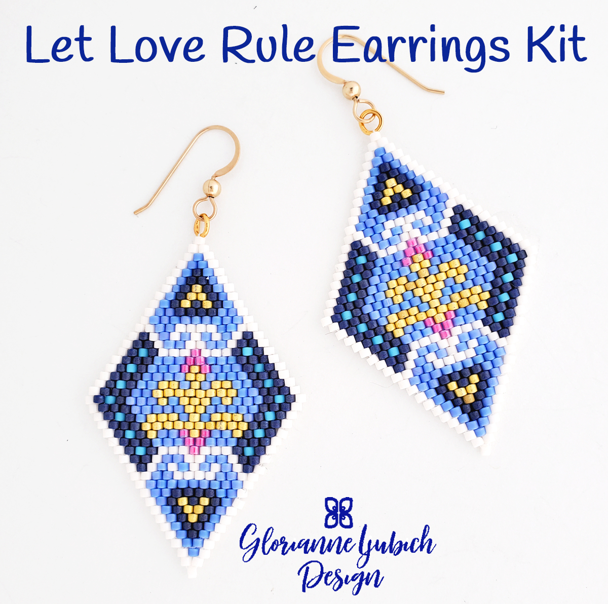 Let Love Rule Beadwork Earrings Kit