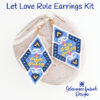 Let Love Rule Earrings Kit on Rock600 Love Symbol Earrings Bead Kit