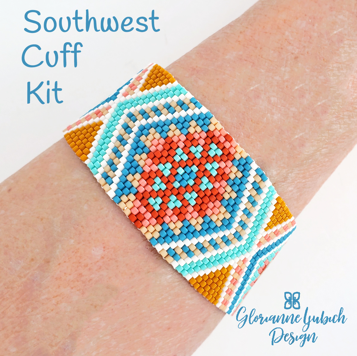 Southwest Cuff Peyote Stitch Beading Kit