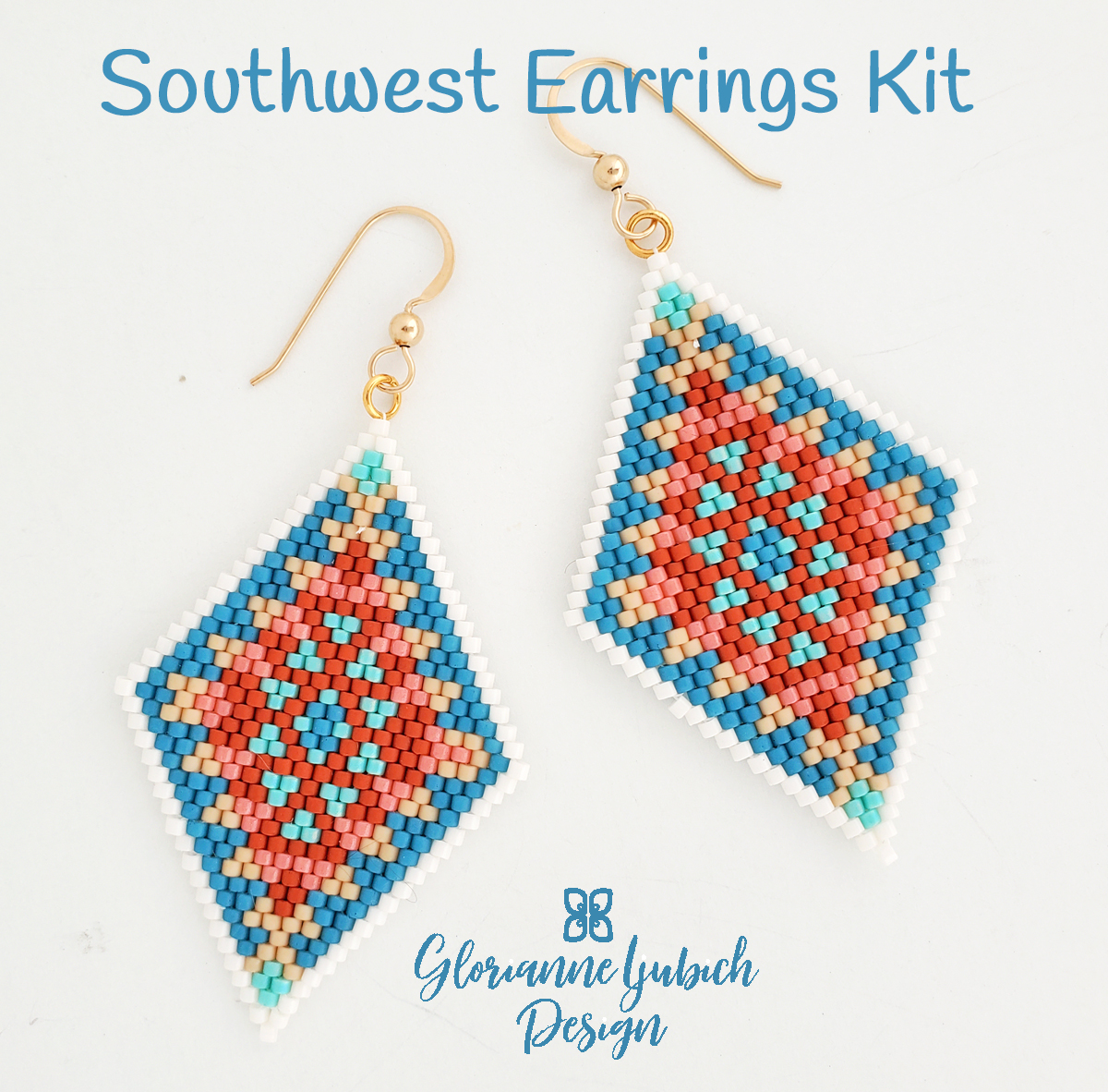 Southwest Earrings Bead Weaving Kit