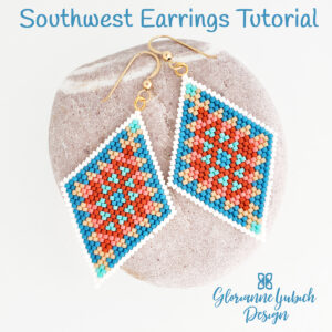 Southwest Earrings Beading Tutorial