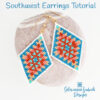 Southwest Earrings Tutorial on Rock600 SW Beadwork Earrings Instructions