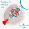Southwest Pendant Kit on Rock600 Southwest Beadwork Pendant Kit
