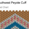 Southwest Peyote Cuff Southwest Beadwork Cuff Tutorial Word Chart