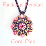 Fandango Pendant Coral Pink300