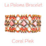 La Paloma Bracelet Coral Pink