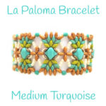 La Paloma Bracelet Medium Turquoise