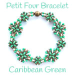 Petit Four Bracelet Caribbean Green