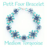 Petit Four Bracelet Medium Turquoise
