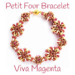 Petit Four Bracelet Viva Magenta