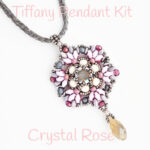 Tiffany Pendant Kit Crystal Rose300