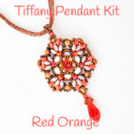 Tiffany Pendant Kit Red Orange300