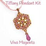 Tiffany Pendant Viva Magenta300