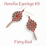 Aurellia Earrings Kit 300 Fiery Red