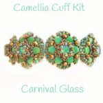 Camellia Cuff Kit Carnival Glass