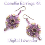 Camellia Earrings Kit Digital Lavender2 300