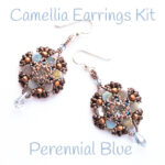 Camellia Earrings Kit Perennial Blue300