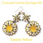 Crescent Urchin Earrings Kit Empire Yellow300