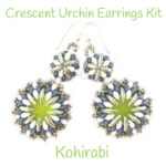 Crescent Urchin Earrings Kohirabi300