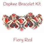 Daphne Bracelet Kit Fiery Red300