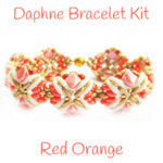 Daphne Bracelet Kit Red Orange300