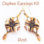 Daphne Earrings Kit Rust300