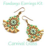 Fandango Earrings Kit 300 Carnival Glass