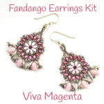 Fandango Earrings Kit Viva Magenta 300