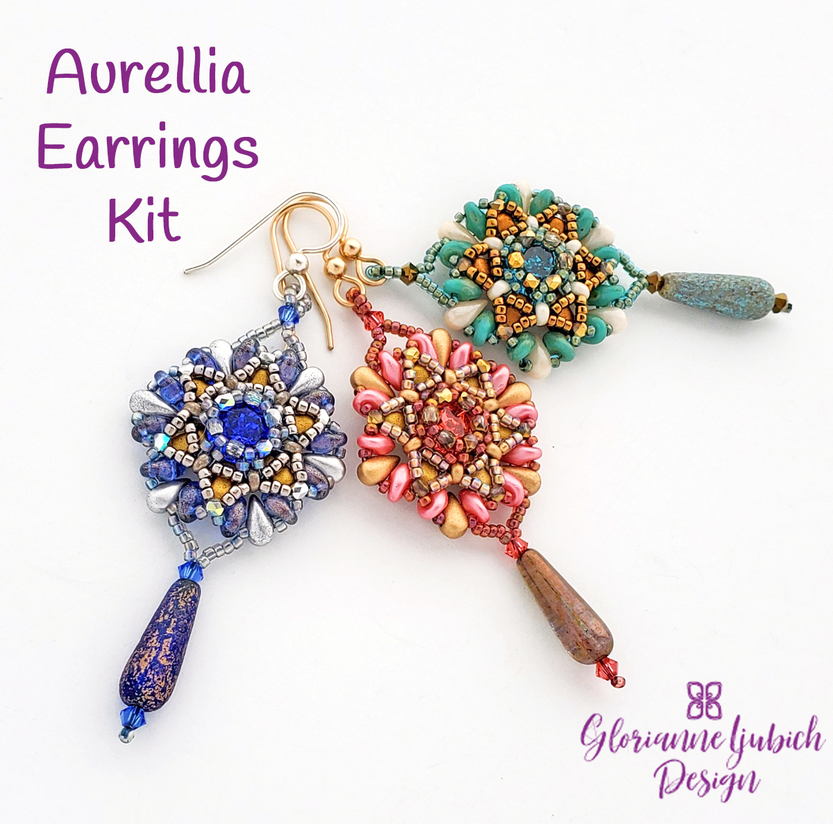 Aurellia Earrings Beading Kit