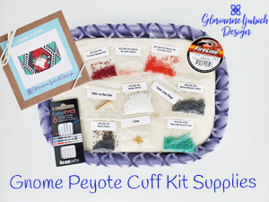 Gnome Holiday Beading Kit Gift Set Supplies