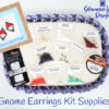 Gnome Earrings Kit Supplies300 Gnome Holiday Beading Gift Set Supplies