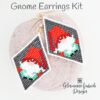 Santa's Elf Brick Stitch Earrings Kit