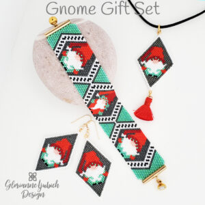 Gnome Holiday Beading Gift Set