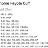 Gnome Peyote Cuff Word Chart