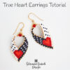 True Heart Earrings Tutorial600 Heart Beaded Earrings Tutorial
