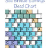 Ocean Earrings Bead Chart