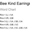 Bee Kind Earrings Bee Kind Beaded Earrings Kit