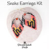 Snake Earrings Kit on rock601 Beaded Halloween Earrings Kit
