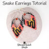 Snake Earrings Tutorial on Rock 600