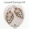 Leopard Earrings Kit on rock600