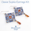 Denim Earrings Beadwork Kit