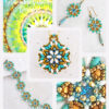 Turquoise Crystal Jewelry Making Set