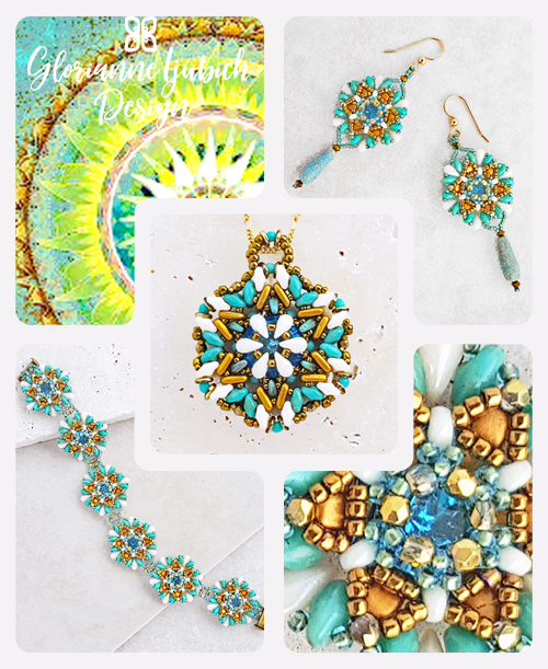 Turquoise Crystal Jewelry Making Set