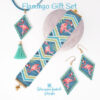 Flamingo Gift Set 600 Flamingo Beaded Jewelry Kit Set